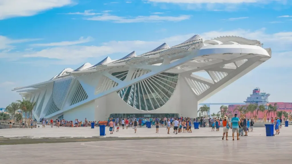 Museu do Amanhã na Praça Mauá no Rio de Janeiro.